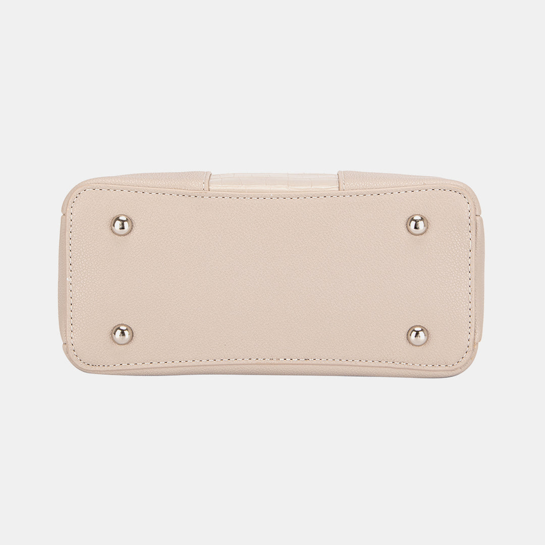 David Jones PU Leather Crossbody Bag