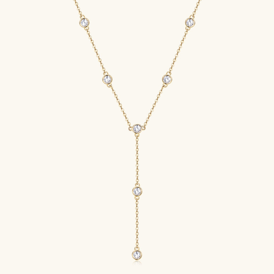 1.1 Carat Moissanite 925 Sterling Silver Necklace