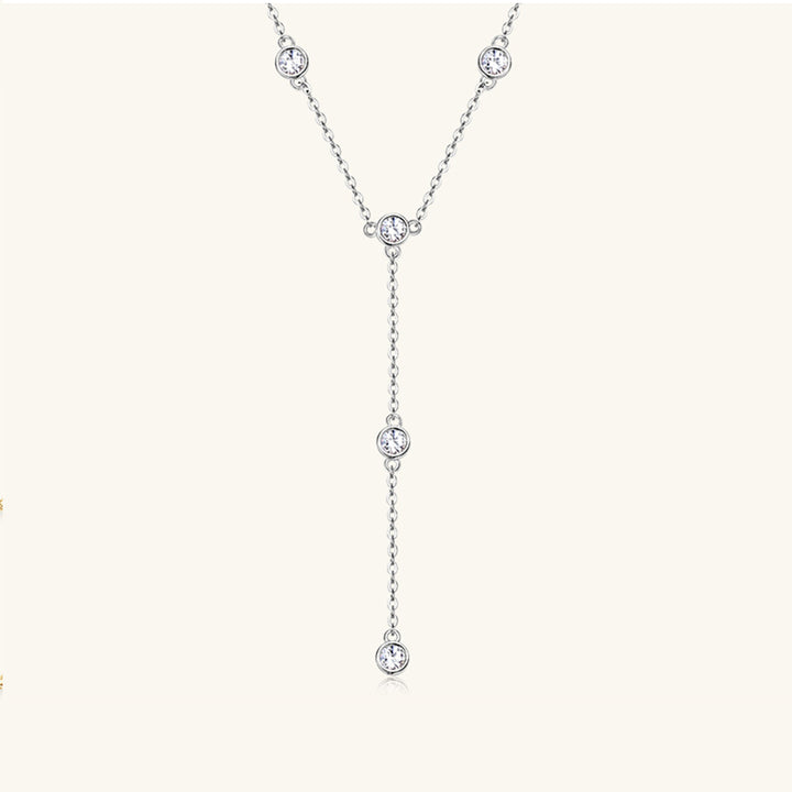 1.1 Carat Moissanite 925 Sterling Silver Necklace