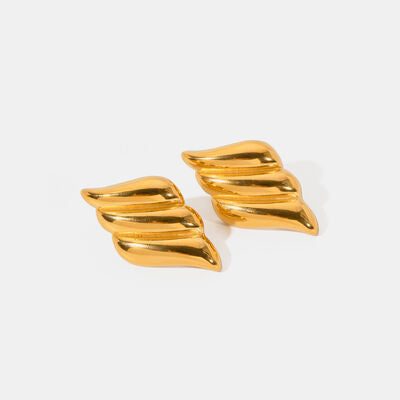 Minimalist 18K Gold-Plated Earrings